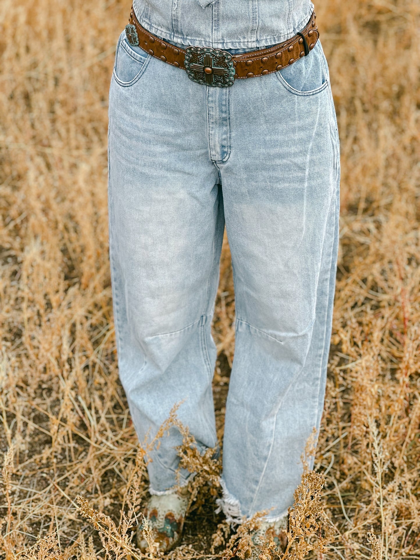 Casual Wide Leg Jeans