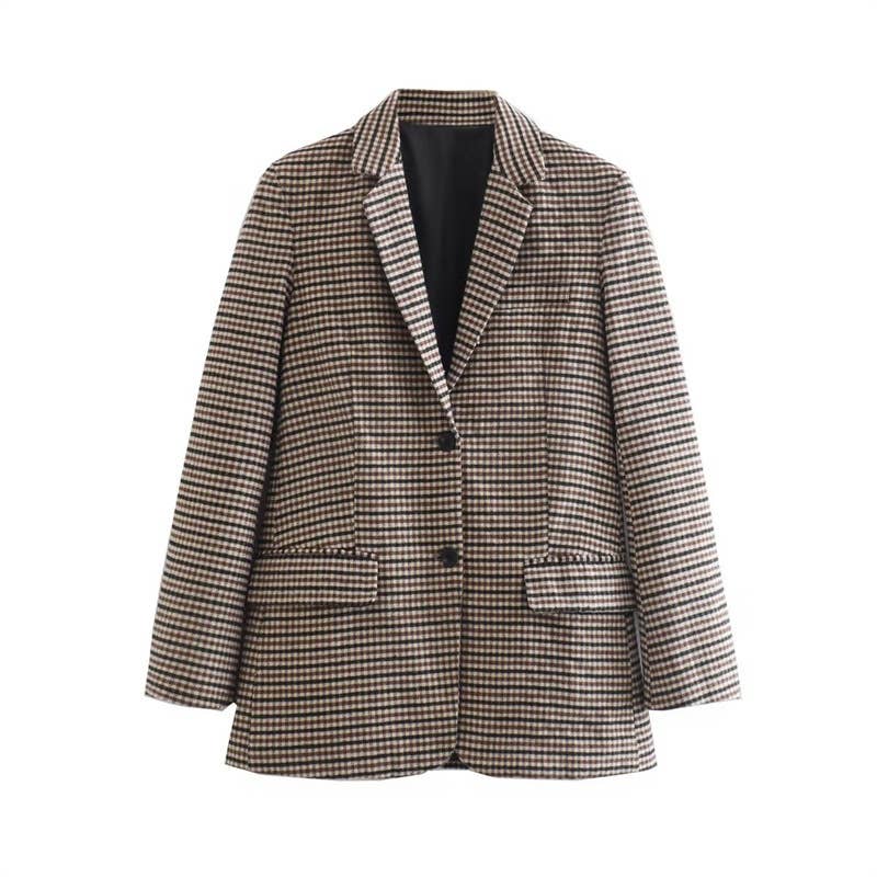 Houndstooth Blazer