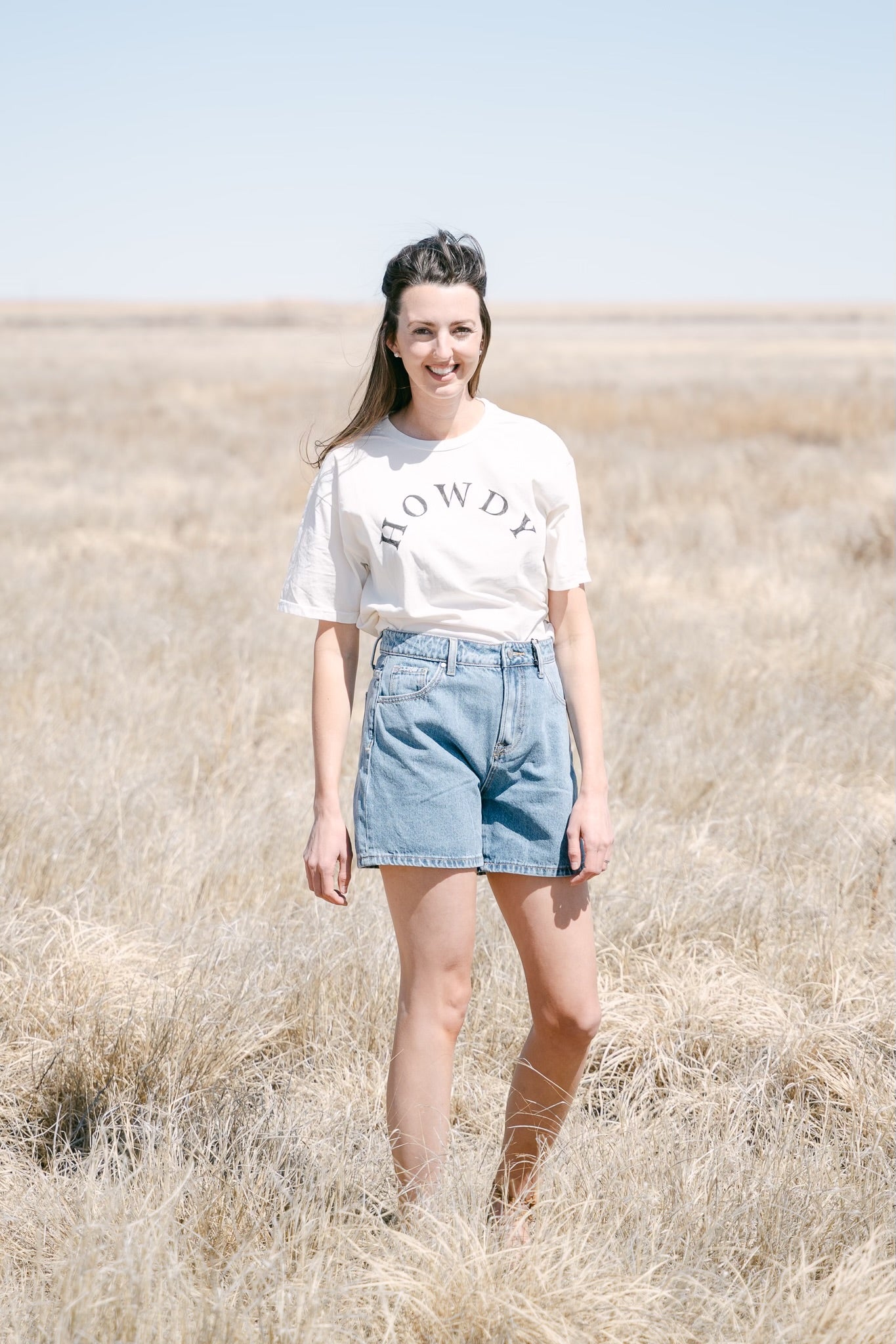 Howdy Mineral Washed Graphic Tee