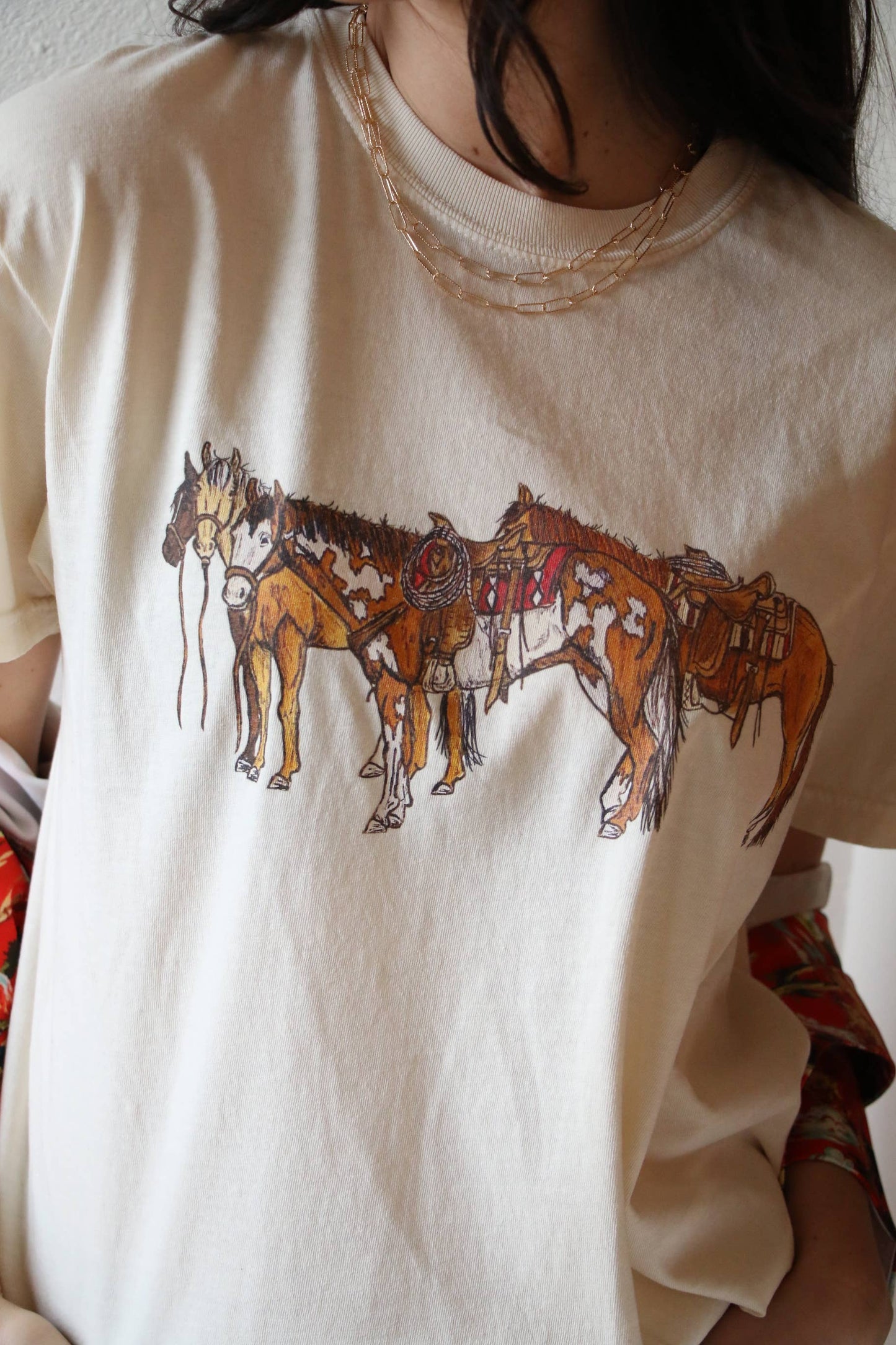 Horsin Around Graphic Tee