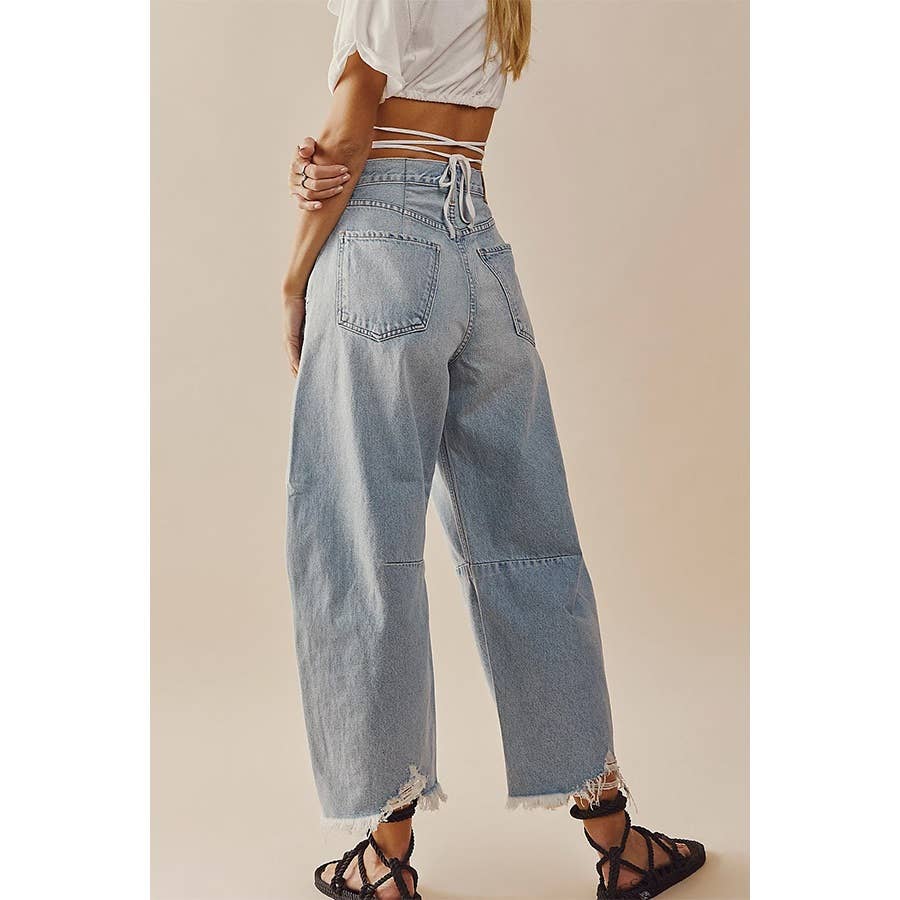 Casual Wide Leg Jeans